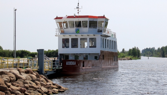 Koidula praam. Foto: Wikimedia / I. Pärnamäe