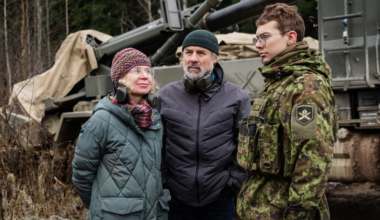 Suurtükiväerügemendi tulepatarei ajateenijate esimesed K9 Kõu laskeharjutused 04.12.2025. Foto: mil.ee