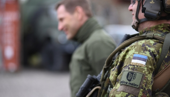 Lisaõppekogunemine Okas 2023 Lõuna maakaitseringkonnas. Foto: Kaitseliit